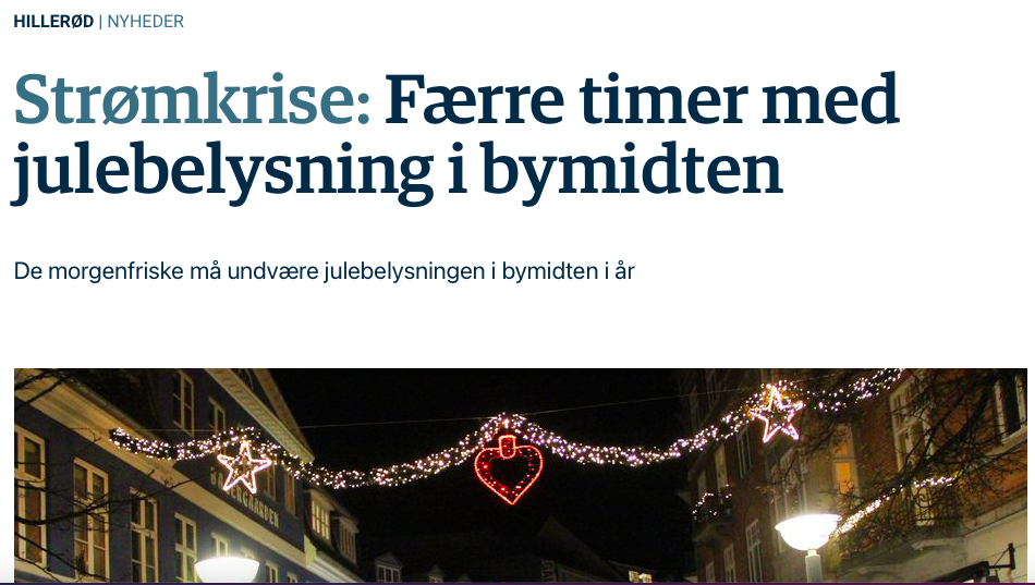 Juleministeriet.com - Led lys - Juleudsmykning - Julebelysning - Julelys