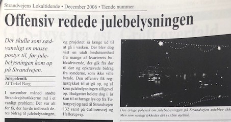 Juleministeriet.com Strandvejens lokaltidende 2006